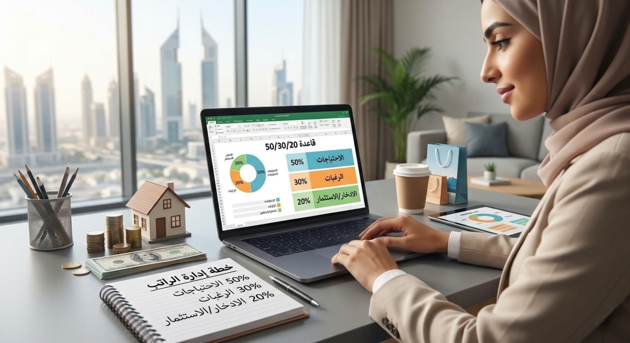 Read more about the article دليل قاعدة 50/30/20: الطريقة الأسهل لإدارة راتبك وتحقيق الثراء المالي