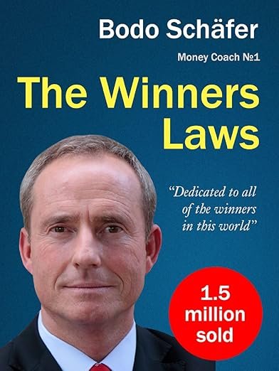 book cover The Winners Laws by Bodo Schäfer for personal development and financial success